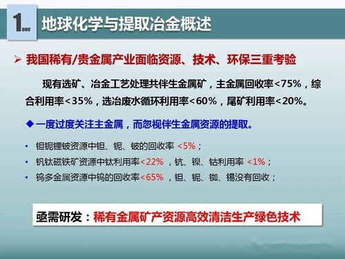 地球化學(xué)智慧賦能 新材料技術(shù)推廣中的有色金屬提取冶金綠色轉(zhuǎn)型